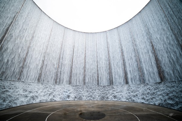 Gerald D Hines Waterfall8 by Nancy Calvert